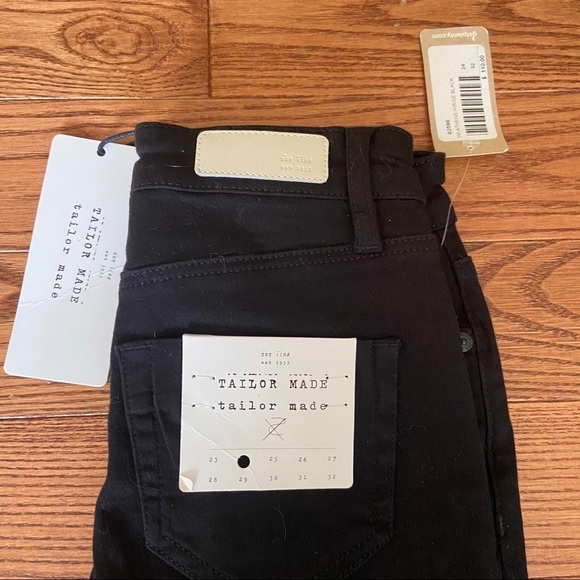 BNWT Tailor Made Athens ‎ hi rise black size 24 - Picture 2 of 12
